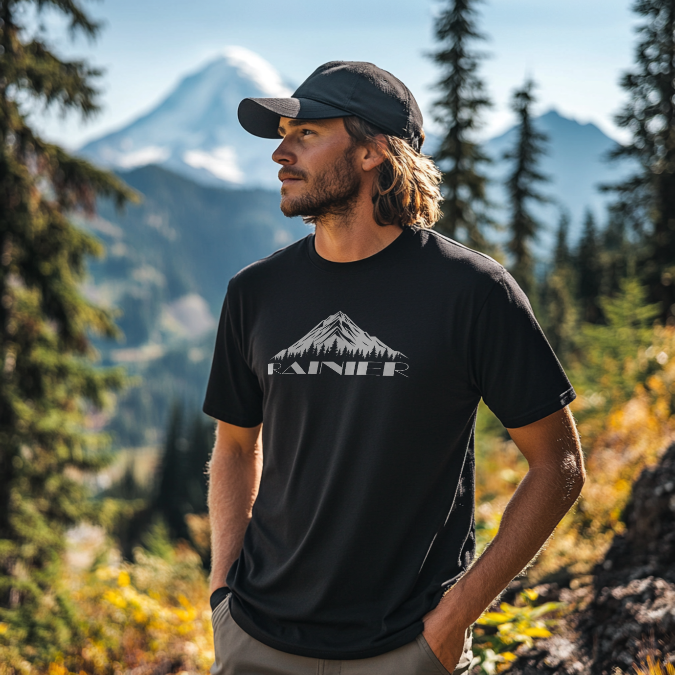 Mt. Rainier - Graphic Tee